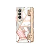 i-Blason Cosmo Pro Marble Pink Snap Case for Samsung Galaxy Z Fold4 (Galaxy2022-ZFold4-5G-Cosmo-Pen-SP-Marble)
