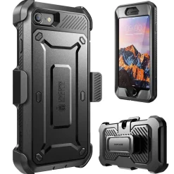 i-Blason SUPCASE Black Case for iPhone 8 (S-IPH8UBPROBKBK)