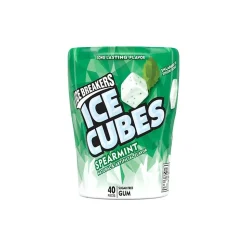Ice Breakers Ice Cubes, Sugar Free, Spearmint Gum, 40 Pieces/Pack (HEC70124)