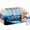 Ice Mountain 100% Natural Spring Water, Regular Flavor, 700ml Bottles with Sport Cap, 24/Carton (12087164)