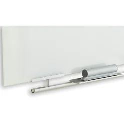 ICEBERG Clarity Glass Dry-Erase Whiteboard, 6' x 3' (31160)