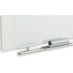 ICEBERG Clarity Glass Dry-Erase Whiteboard, 4' x 3' (31140)