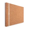 Iceberg Frameless 24"x38" Designer Cork Bulletin Board (35010)