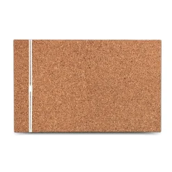 Iceberg Frameless 24"x38" Designer Cork Bulletin Board (35010)