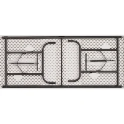 Iceberg® IndestrucTables TOO™ 1200 Series Folding Table, 60x30", Charcoal