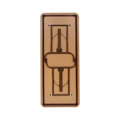 ICEBERG Premium Folding Table, 60" x 30", Mahogany (55214)