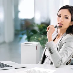 IDEAL 2445 P-7 Security 14 Sheet Super Micro Cut Commercial Shredder (IDEDSH0067H)