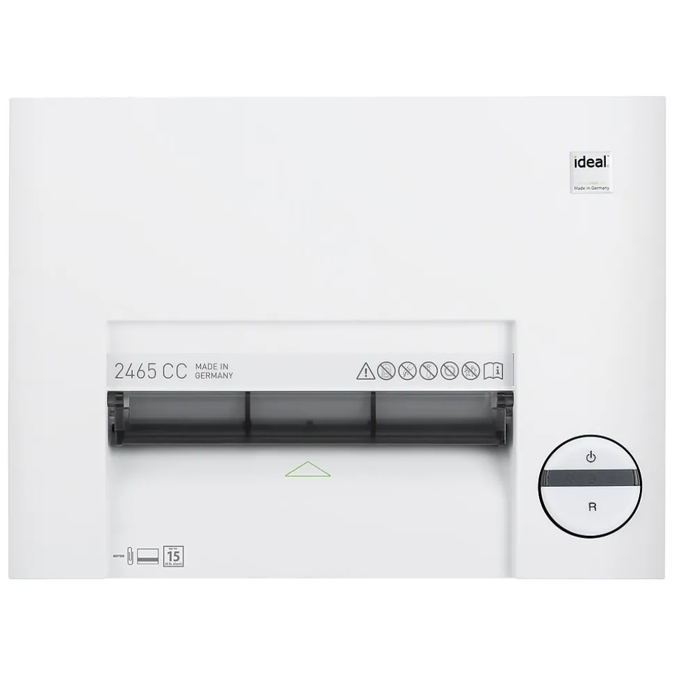 IDEAL 2465 P-4 Security 15-Sheet Cross Cut Multi-Media Commercial Shredder (IDEDSH0070H)