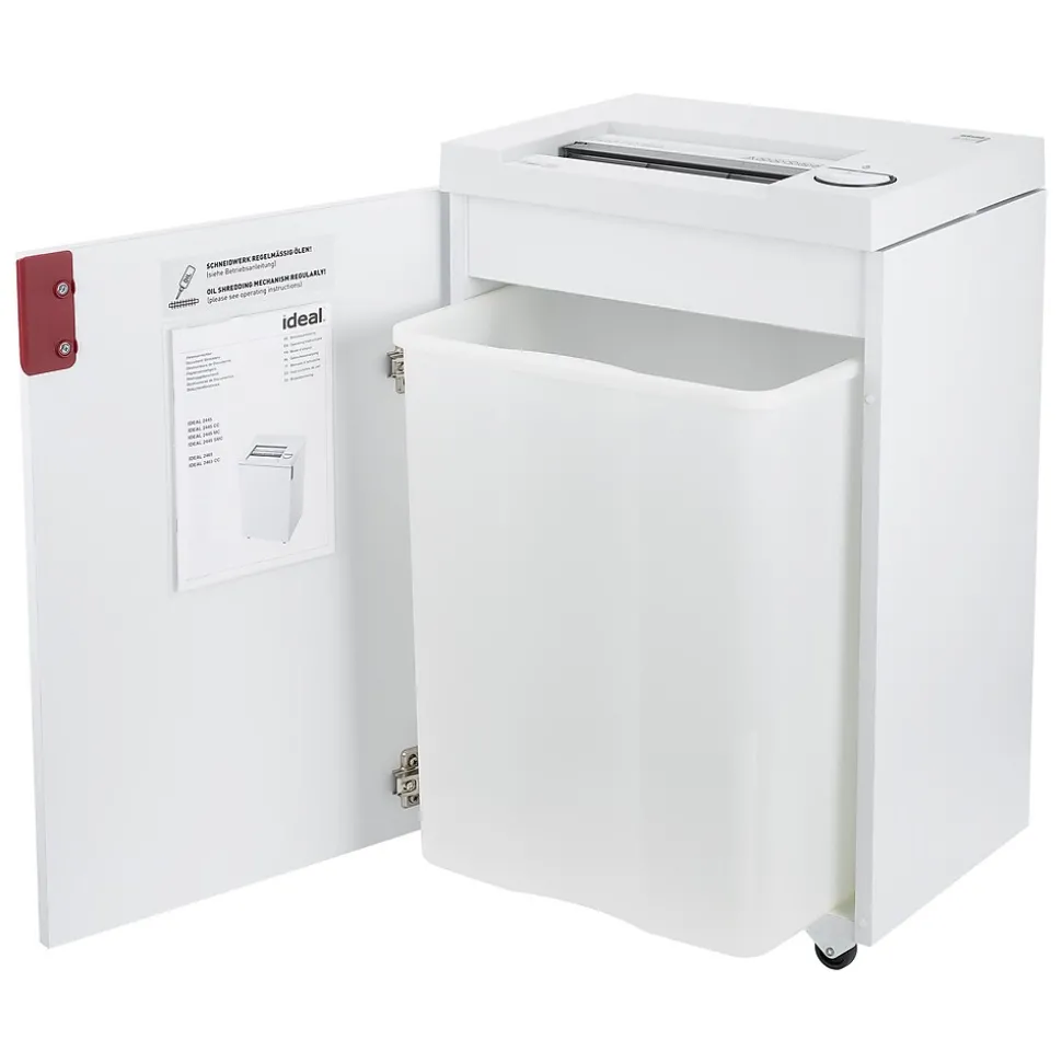 IDEAL 2465 P-4 Security 15-Sheet Cross Cut Multi-Media Commercial Shredder (IDEDSH0070H)