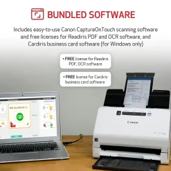 imageFORMULA R40 Receipt Edition USB Duplex Document Scanner, White (4229C009)