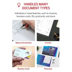 imageFORMULA R30 USB Duplex Document Scanner, White (6051C002)