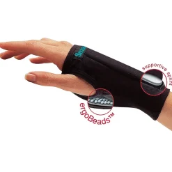 IMAK Small Reversible SmartGlove with ergoBead Filled Pad, Black (A20125)