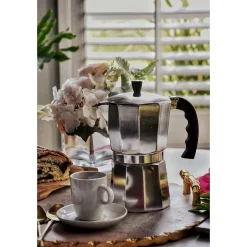 Imusa 6-Cups Coffee Percolator, Silver (B12043V)