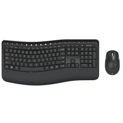 Incase Comfort Desktop 5050 Wireless Ergonomic Keyboard and Laser Mouse Combo, Black (PP4-00001)