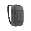 Incase Designs City Laptop Backpack, Black Heather/Gunmetal Gray Polyester (CL55571)