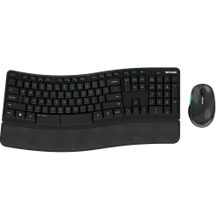 Incase Sculpt Comfort Wireless Ergonomic Keyboard and Laser Mouse Combo, Black (L3V-00001)