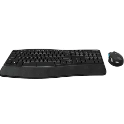 Incase Sculpt Comfort Wireless Ergonomic Keyboard and Laser Mouse Combo, Black (L3V-00001)