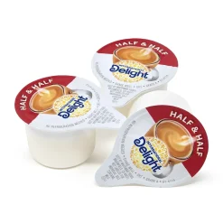 International Delight Coffee House Half & Half Creamer, 0.4 oz, 192/Pack (902-00456)