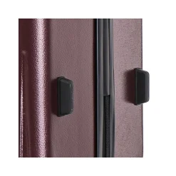 InUSA Drip Hardside Spinner Luggage Set, Wine (IUDRISML-WIN)
