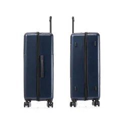 InUSA Drip Hardside Spinner Luggage Set, Blue (IUDRISML-BLU)