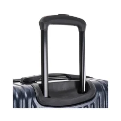 InUSA Drip Hardside Spinner Luggage Set, Blue (IUDRISML-BLU)