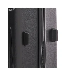 InUSA Drip Hardside Spinner Luggage Set, Black (IUDRISML-BLK)