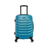 InUSA Endurance 20" Hardside Carry-On Suitcase, 4-Wheeled Spinner, Teal (IUEND00S-TEA)