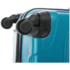 InUSA Endurance 3-Piece Hardside Spinner Luggage Set, Teal (IUENDSML-TEA)