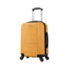 InUSA Pilot 20" Hardside Carry-On Suitcase, 4-Wheeled Spinner, Mustard (IUPIL00S-MUS)