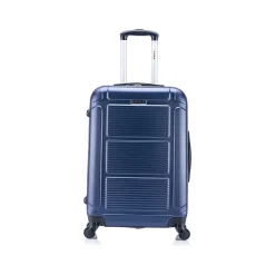 InUSA Pilot 3-Piece Hardside Spinner Luggage Set, Blue (IUPILSML-BLU)