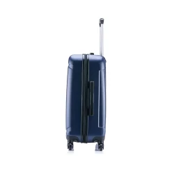 InUSA Pilot 3-Piece Hardside Spinner Luggage Set, Blue (IUPILSML-BLU)