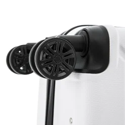 InUSA Trend 2-Piece Hardside Spinner Luggage Set, White (IUTRE0SM-WHI)