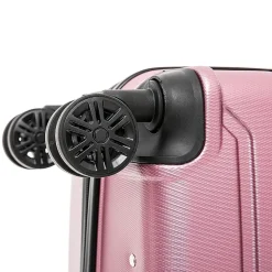 InUSA Trend 2-Piece Hardside Spinner Luggage Set, Rose Gold (IUTRE0SM-ROS)