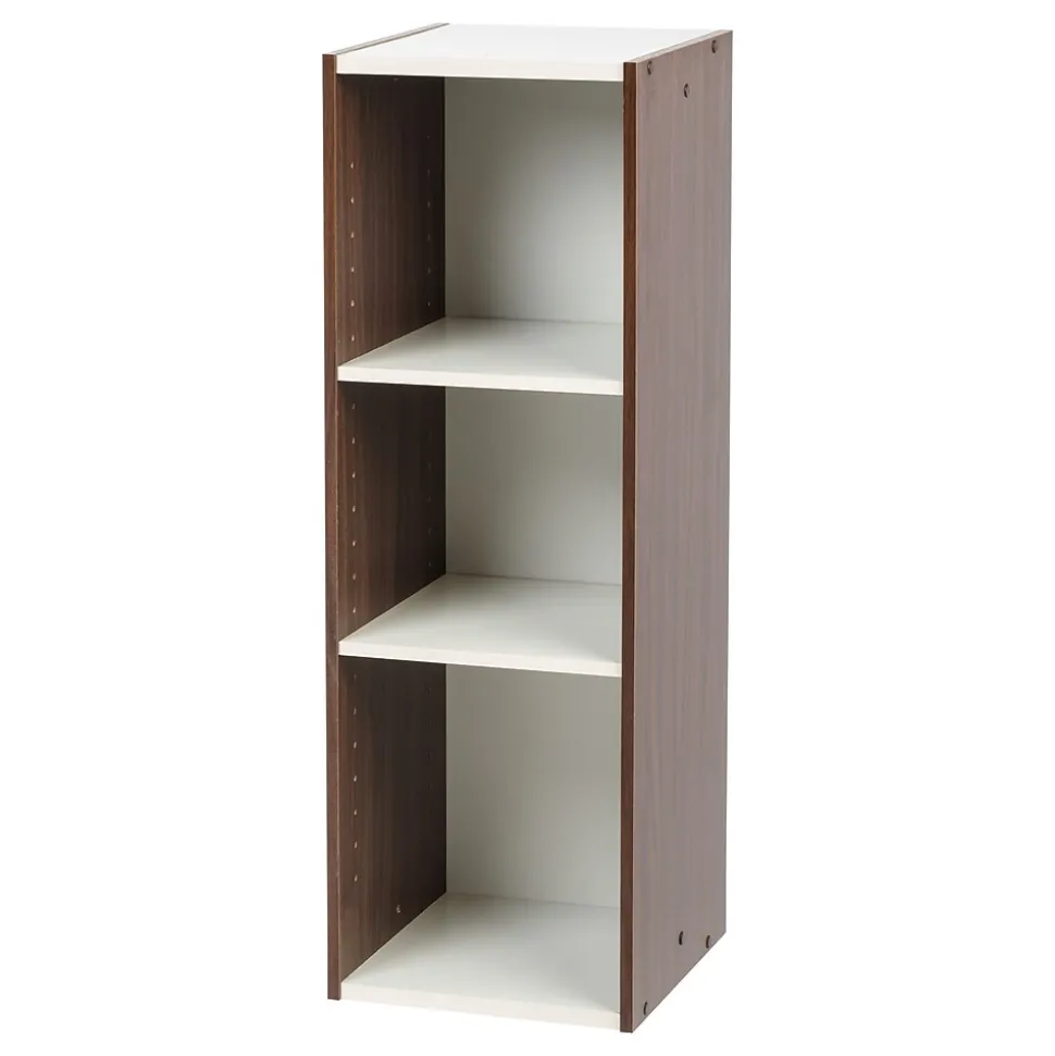 IRIS® 11" x 34" Space Saving Shelf, Walnut Brown (596308)