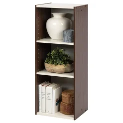 IRIS® 13" x 34" Space Saving Shelf, Walnut Brown (596309)