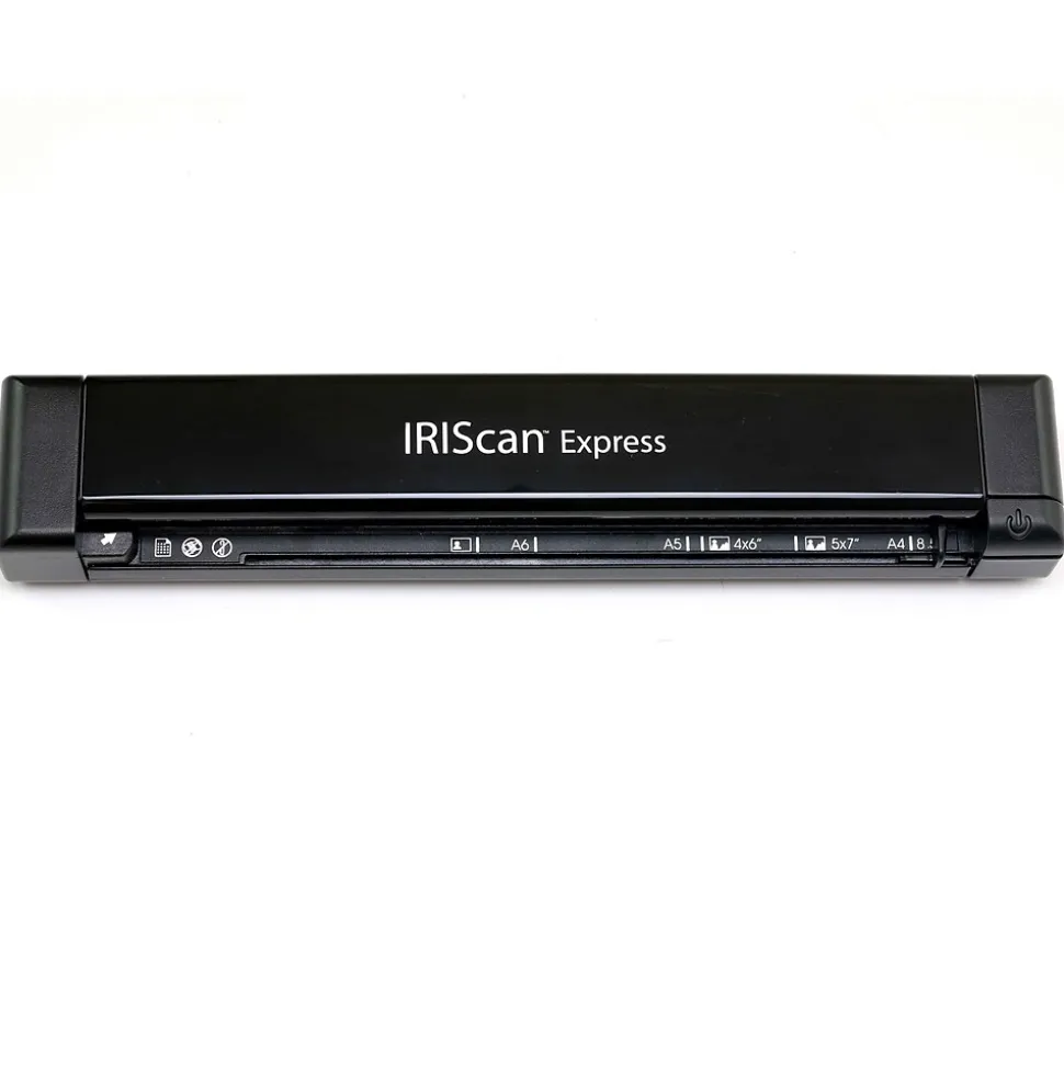 IRIS IRIScan Express 4 Sheetfed Portable Scanner, Black (458511)