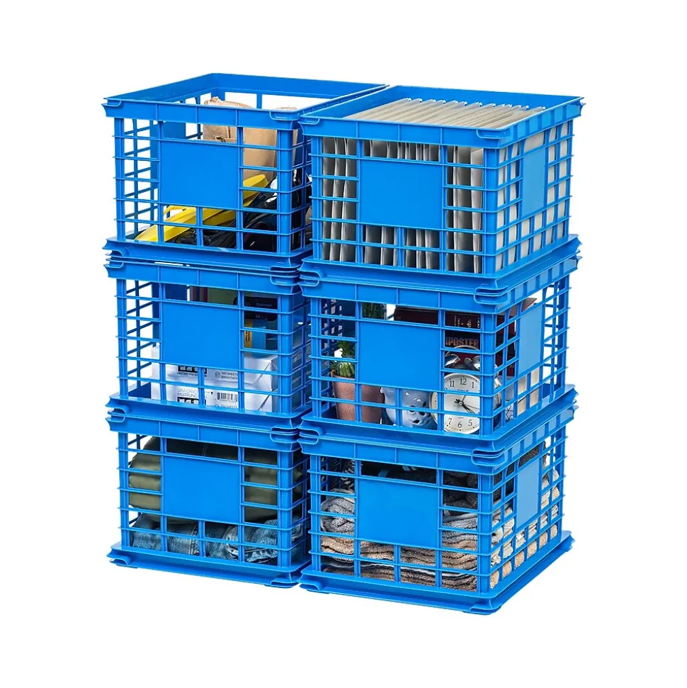 Iris Storage Crate, Blue (SC-LL Blue)