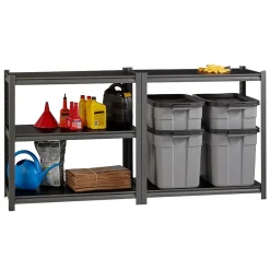 Iron Horse 3200 Concealed Rivet 5-Shelf Metal Stand Alone Shelving Unit, 36