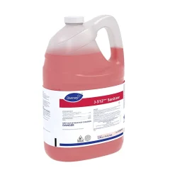 J-512 No-Rinse Disinfectant & Sanitizer, Unscented, 1 gal., 4/Carton (5756018)