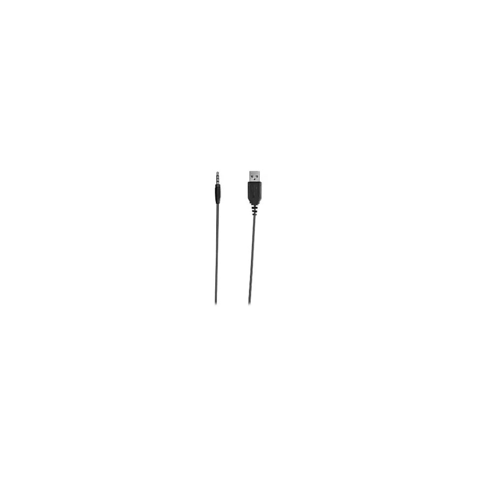 Jabra BIZ 1100 Duo Noise Canceling Stereo On Ear Mobile Headset, Black (1159-0139-EDU)