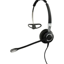Jabra BIZ 2400 II Noise Canceling Mono Headset Microphone, Over-the-Head, Black (2406-820-205)