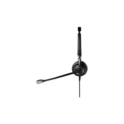 Jabra BIZ 2400 II Noise Canceling Stereo Headset Microphone, Over-the-Head, Black (2489-820-209)