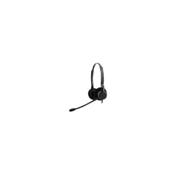 Jabra Biz 2300 Noise Canceling Stereo Computer Headset, On Ear, Black (2399-829-109)