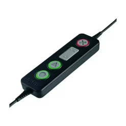 Jabra BIZ 2300 QD Duo Phone Headset, Over-the-Head, Noise Cancelling , Black (2309-820-119)