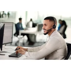 Jabra Engage 40 Inline Link USB-C Headset, Black (4099-419-299)