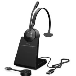 Jabra Engage 55 SE Wireless Monoaural USB-C Headset, UC Certified, Black (9653-415-125)