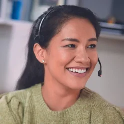 Jabra Engage 55 SE Wireless Monaural Headset with Stand, UC Certified (9653-455-125)