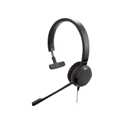 jabra Evolve 30 II MS Noise Canceling Mono Computer Headset, 3.5mm, MS Certified (5393-823-309)