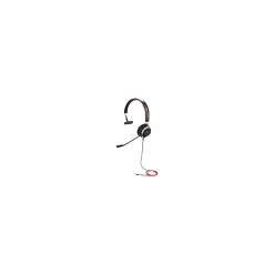 Jabra Evolve 40 Mono Computer Headset, Over-the-Head, Black (14401-09)