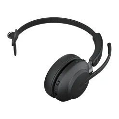 Jabra Evolve2 65 MS Mono Wireless Noise Canceling Headset, Over-the-Head, Black (26599-899-989)